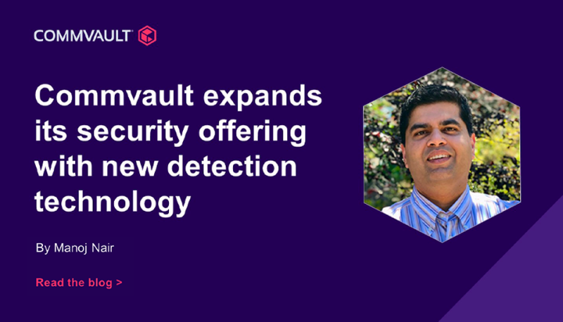 Commvault expands its security offerings with new detection technology