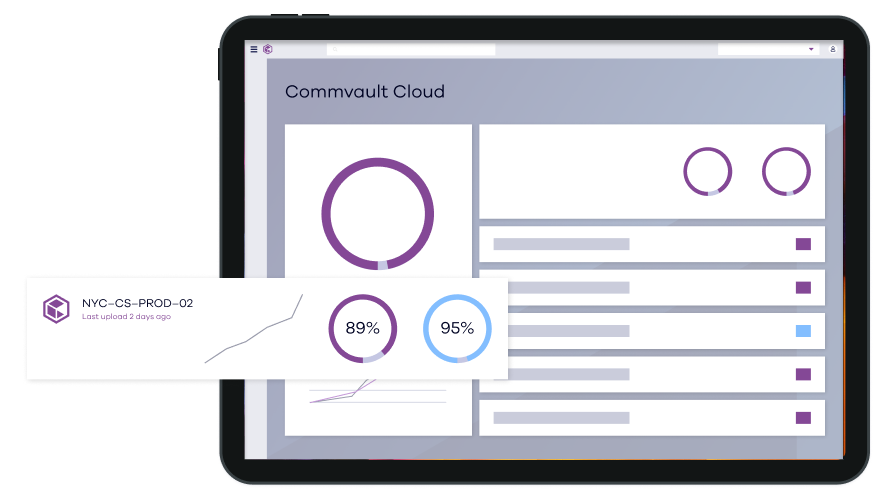 Deliver ransomware-free, cloud-available recovery targets to ensure rapid and safe cyber recovery. 